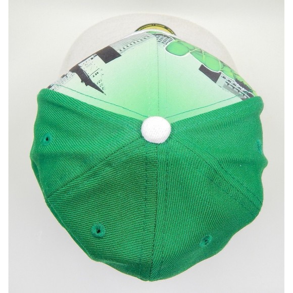 New Era NBA Boston Celtics Marvel Comics Incredible Hulk 59Fifty 7-1/8 Cap Hat - Picture 6 of 10